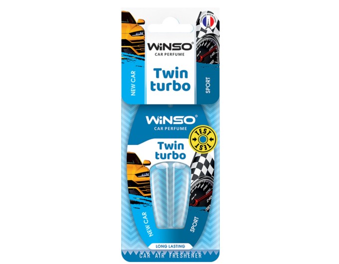 Ароматизатор з подвійною капсулою Winso Twin Turbo - New Car & Sport, ціна: 76 грн.