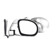 Дзеркала бокові Carlife, унів. колір хром, з шарніром, сферичне - опукле, антибл. покр.. комп.2шт