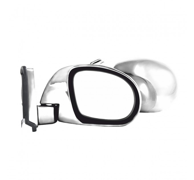 Дзеркала бокові Carlife, унів. колір хром, з шарніром, сферичне - опукле, антибл. покр.. комп.2шт, ціна: 681 грн.