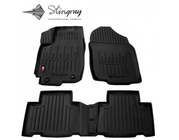 Toyota RAV 4 (XA40) (2013-2018) комплект 3D килимків з 4 штук (Stingray), ціна: 1 870 грн.