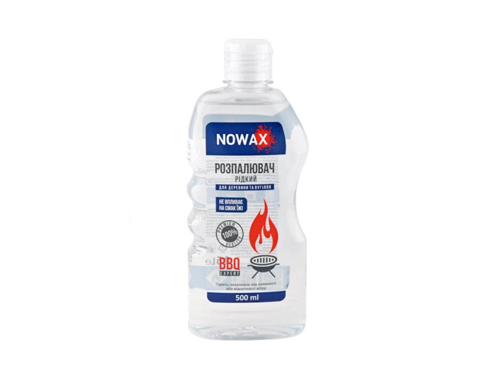 Разжигатель для дерева и угля Nowax жидкий, 500мл, цена: 114 грн.