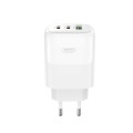Сетевое зарядное устройство XO L139 1USB-A 45W+2USB-C 65W белый, цена: 769 грн.