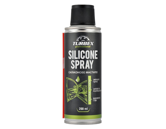 Змазка силіконова Turbex Silicone Spay 200мл, ціна: 129 грн.