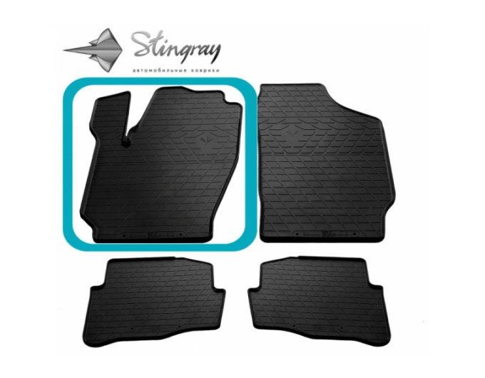 Volkswagen Polo IV (2001-2009) килимок передній лівий (Stingray), ціна: 1 200 грн.