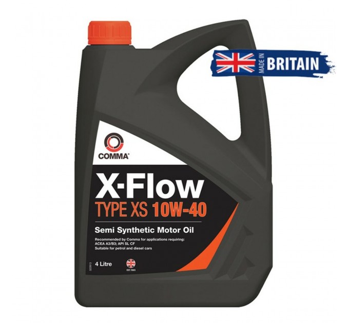 Моторное масло Comma X-FLOW TYPE XS 10W-40 4л, цена: 947 грн.
