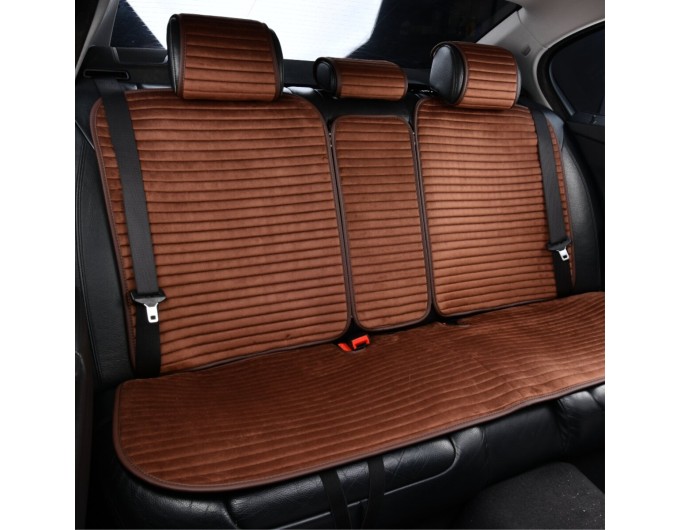 Комплект преміум накидок для сидінь CarLife Sport, coffee, ціна: 4 561 грн.