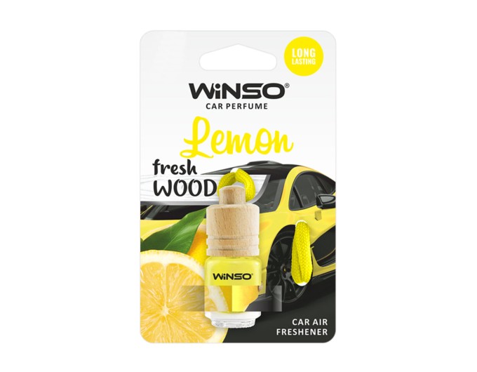 Ароматизатор Winso Fresh Wood Lemon, 4мл рідкий, ціна: 73 грн.