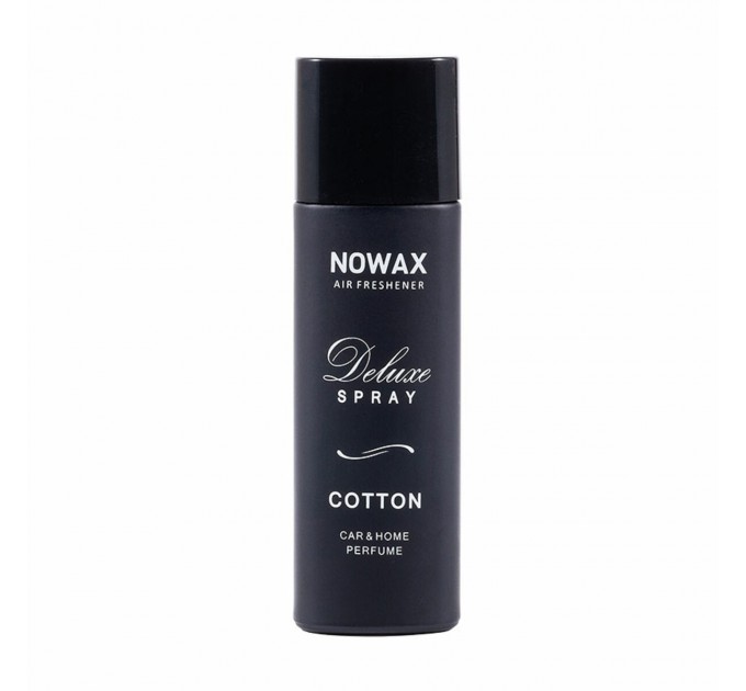 Ароматизатор повітря з розпилювачем ТМ Nowax серія Deluxe Spray - Cotton, 50 ml, ціна: 185 грн.