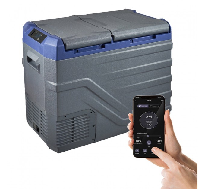 Холодильник автомобильный Brevia 39л двухкамерный 22960, цена: 14 399 грн.