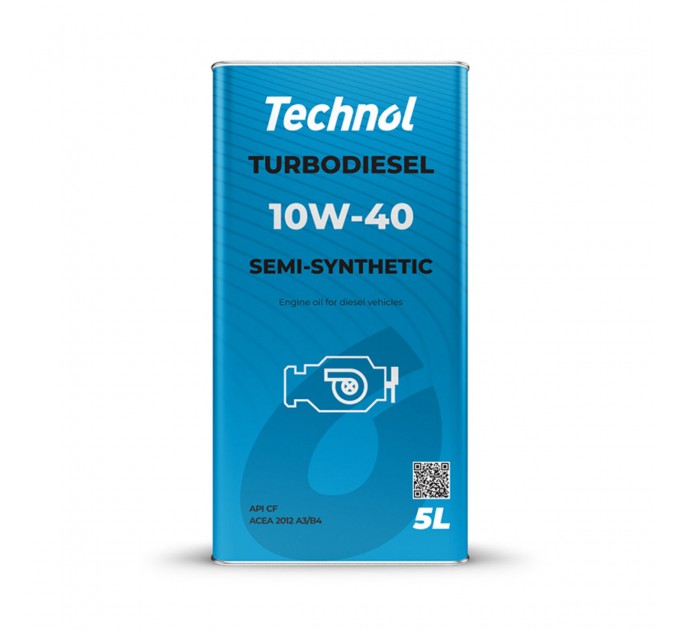 Моторное масло Technol Turbodiesel 10W-40 5л, цена: 751 грн.