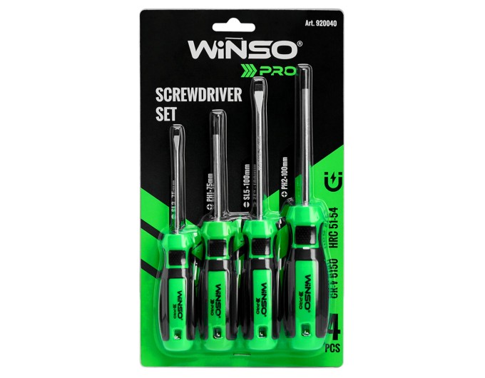 Набор отверток Winso Pro 4шт, цена: 213 грн.