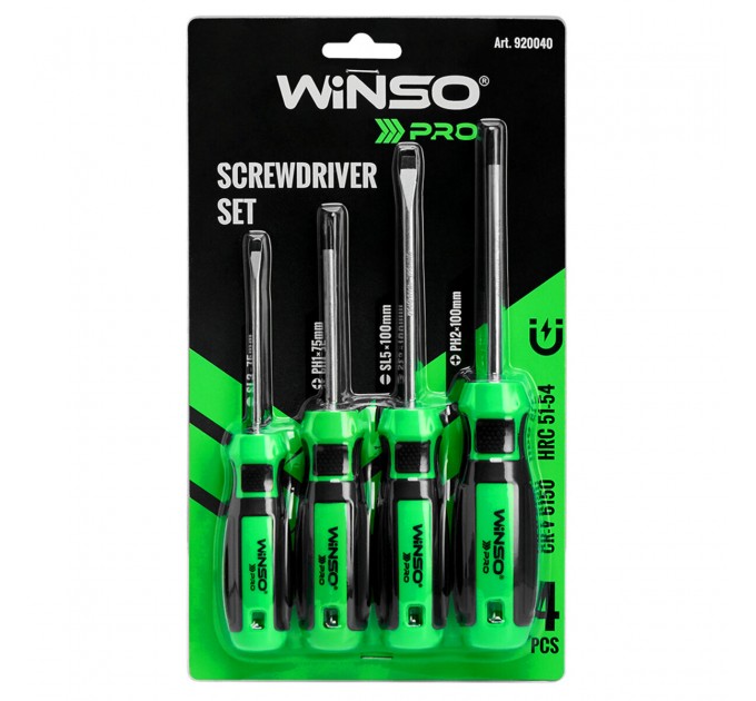Набор отверток Winso Pro 4шт, цена: 213 грн.