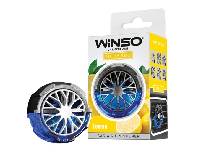 Освежитель воздуха Winso Merssus на дефлектор с регулировкой интенсивности 18мл Lemon, цена: 191 грн.