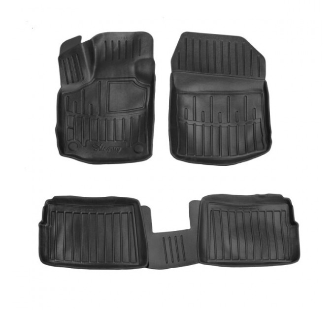 Renault Twingo II (2007-2014) комплект 3D килимків з 4 штук (Stingray), ціна: 1 870 грн.