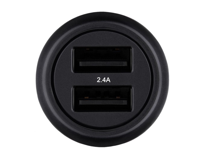 Автомобільний зарядний пристрій Brevia ePower DualDrive 12W 2xUSB-A чорний, ціна: 137 грн.
