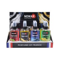 Ароматизатор Nowax Pump Spray MIX №2, 75ml, 12шт набір