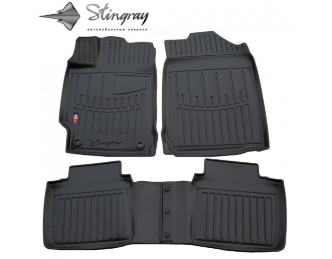 Toyota Camry (VX55) (2014-2017) комплект 3D килимків з 4 штук (Stingray), ціна: 1 870 грн.