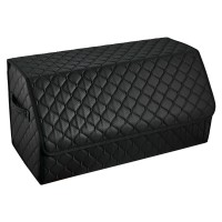 Сумка органайзер Beltex Эко кожа L 60х31х31 черная/черная