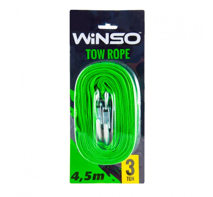 Буксировочный трос Winso 3т, 4,5м, цена: 196 грн.