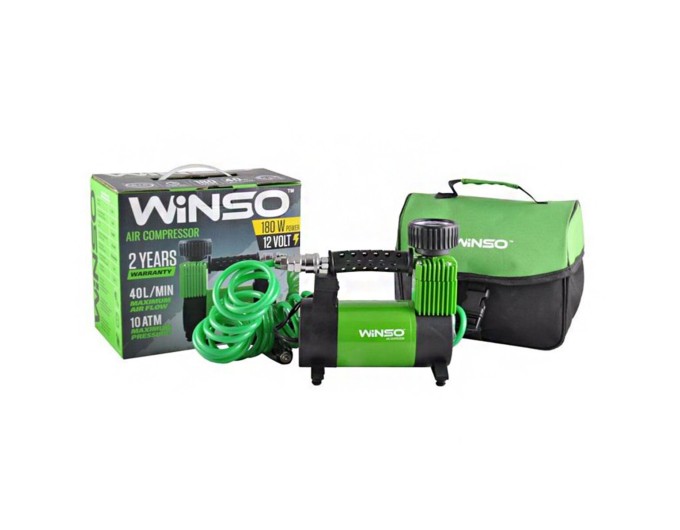 Компресор автомобільний Winso 10Атм 40л/хв 180Вт, ціна: 1 098 грн.
