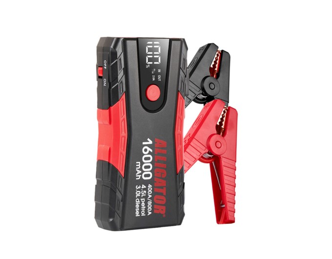 Пусковий пристрій Alligator Jump Starter 400A/800A 16000mAh, ціна: 3 291 грн.
