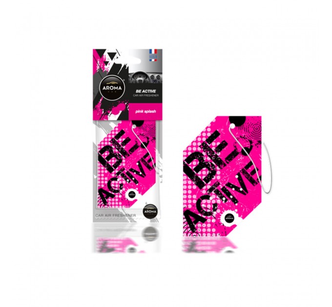 Ароматизатор Aroma Car Be Active Pink Splash сухой, цена: 42 грн.