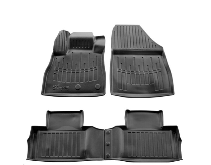 Renault Grand Scenic (2016-...) комплект 3D ковриков с 4 штук (Stingray), цена: 1 870 грн.