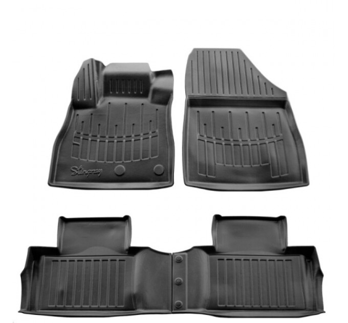 Renault Grand Scenic (2016-...) комплект 3D килимків з 4 штук (Stingray), ціна: 1 870 грн.