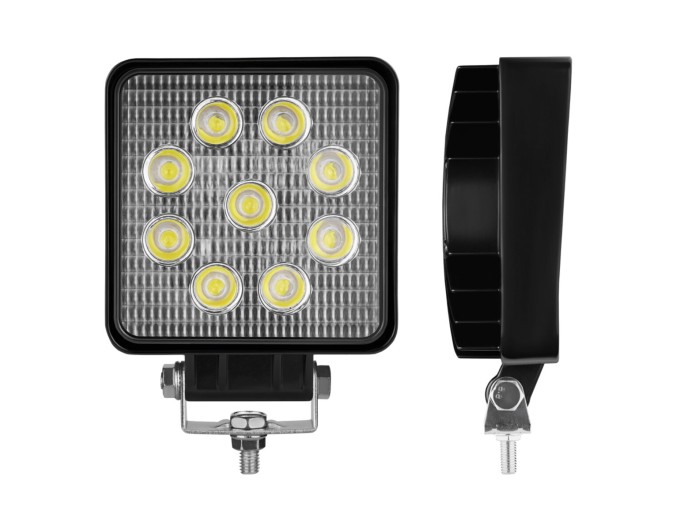 Фара светодиодная Brevia Epistar Spot 10-30V, 27W (9x3W), 1980Lm, 1шт, цена: 430 грн.