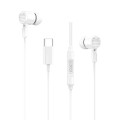Наушники проводные XO EP81 Sunflower In-Ear Type-C белые, цена: 149 грн.