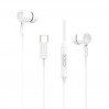 Наушники проводные XO EP81 Sunflower In-Ear Type-C белые, цена: 119 грн.
