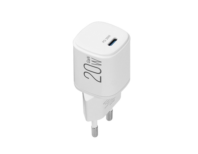 Сетевое зарядное устройство Brevia ePowerGaN PD20W USB-C белый, цена: 437 грн.