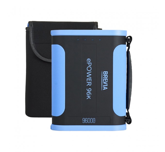 Повербанк (Power Bank) Brevia ePower 96000mAh 307.2Wh LiFePo4 чорно-синій, ціна: 7 899 грн.