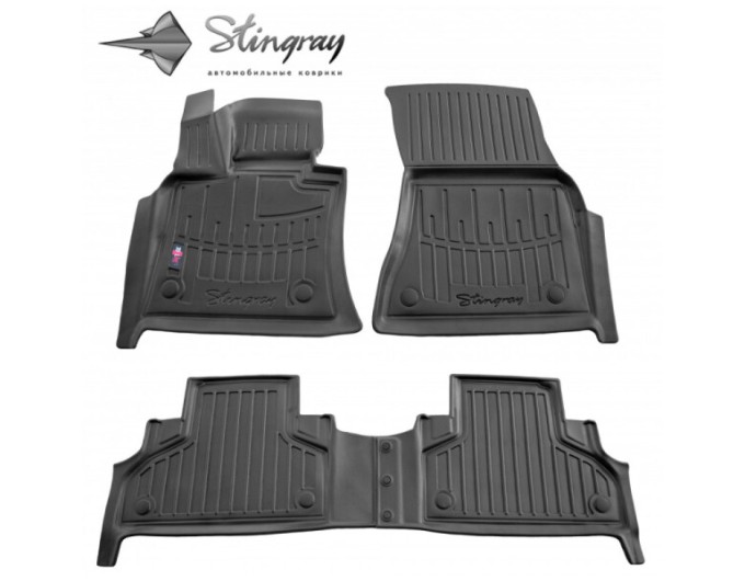 Bmw X6 (F16) (2014-2019) комплект 3D ковриков с 4 штук (Stingray), цена: 1 870 грн.