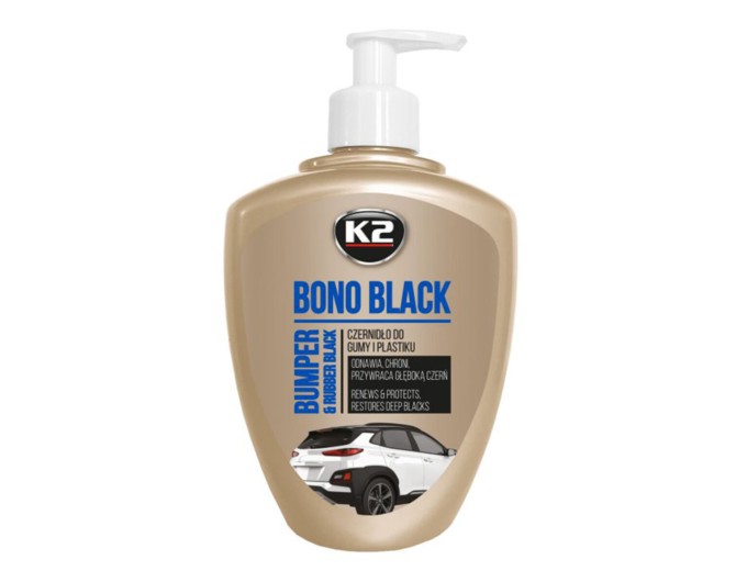 Засіб догляду за шинами та чорними бамперами K2 Bono Black 500мл, ціна: 192 грн.