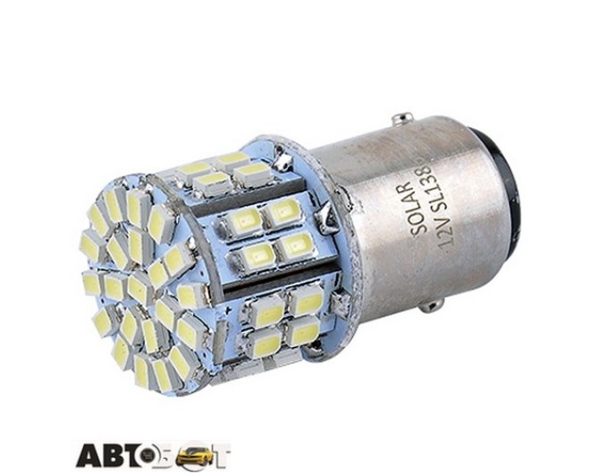 LED лампа SOLAR S25 BAY15d 12V 22SMD 3020 white SL1386 (2 шт.), ціна: 183 грн.