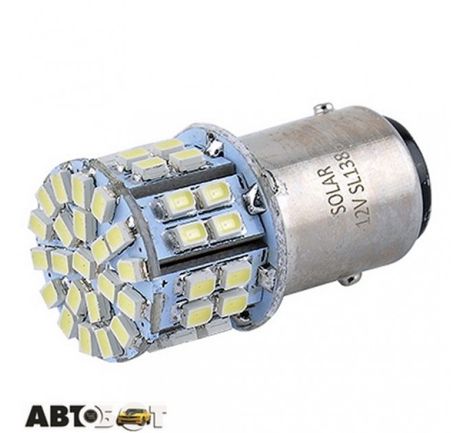 LED лампа SOLAR S25 BAY15d 12V 22SMD 3020 white SL1386 (2 шт.), ціна: 160 грн.