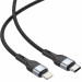 Кабель Winso Pro Type-C to Lightning 30W TPE+плетение 2м черный, цена: 214 грн.