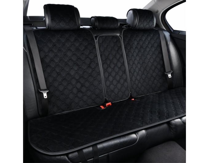 Комплект преміум накидок для сидінь CarLife Turbo, black, ціна: 4 561 грн.