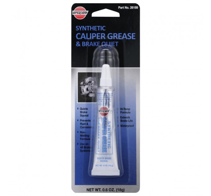 Смазка суппорта дисковых тормозов Versachem Syntetic Caliper Grease & Brake Quiet 18г, цена: 215 грн.