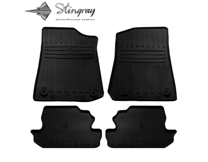 Jeep Wrangler (JL) (3 doors) (2018-...) комплект ковриков с 4 штук (Stingray), цена: 1 860 грн.