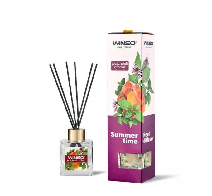 Аромадифузор з паличками Winso Summer Time - Patchouli Amber 50мл, ціна: 176 грн.