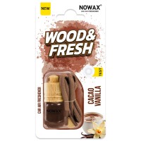 Ароматизатор воздуха в блистере Nowax Wood&Fresh - Cacao Vanilla