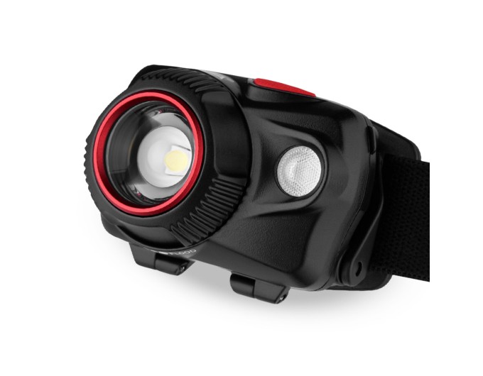 Фонарь налобный Brevia 520Lm, Focus Control, 800mAh, 3xAAA, белый/красный, цена: 1 999 грн.