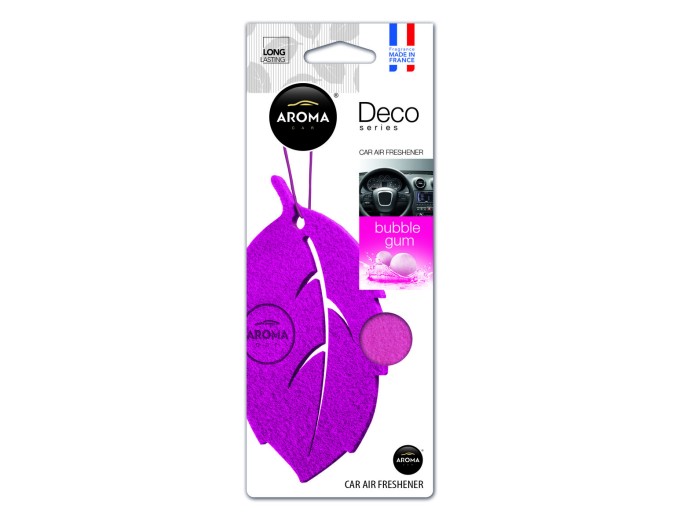 Ароматизатор Aroma Car Deco Leaf Bubble Gum сухий, ціна: 86 грн.