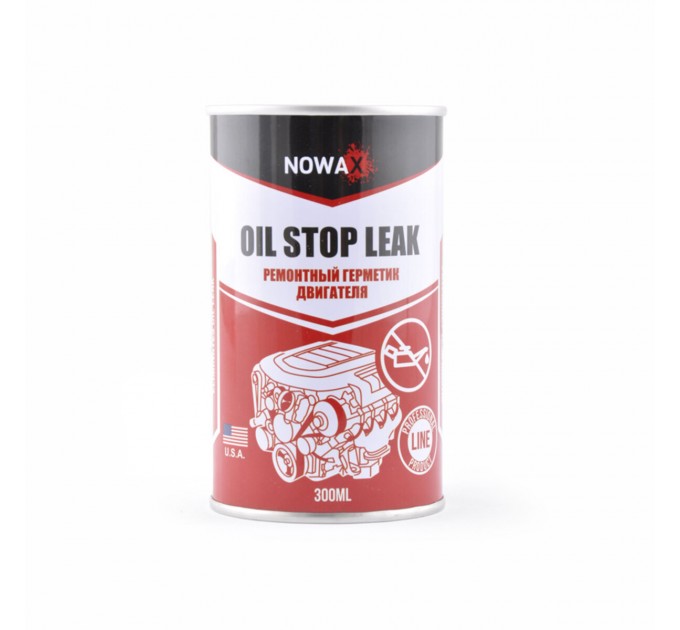 Герметик масляної системи двигуна Nowax Oil Stop Leak, 300мл, ціна: 140 грн.