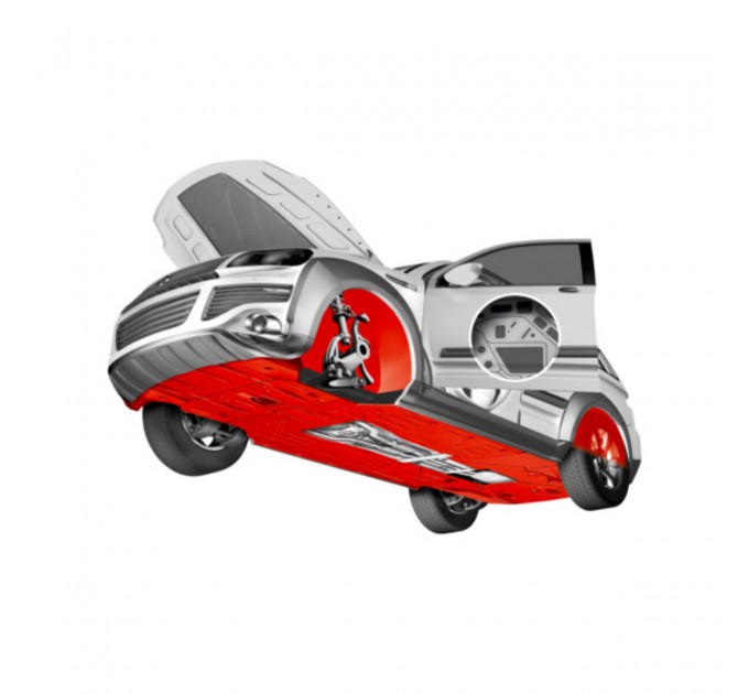 Антикорозійний захист днища кузова Wurth чорний 1л, ціна: 488 грн.