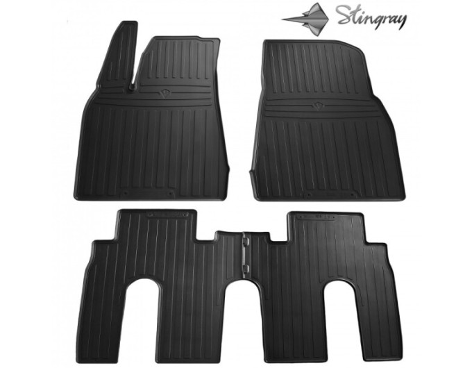 Tesla TESLA Model X (7 seats) (2015-...) комплект ковриков с 4 штук (Stingray), цена: 1 588 грн.