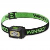 Фонарь налобный Winso 240Lm, 3W XPE+ COB, 1200mAh, с сенсором белый/красный, цена: 531 грн.