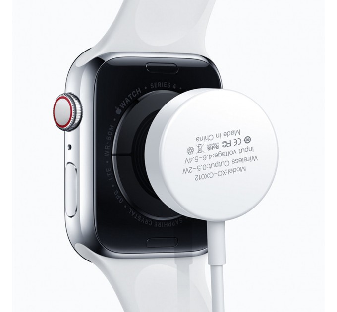 Беспроводное зарядное устройство для XO CX012 Watch Wireless Charger USB-A белый, цена: 219 грн.